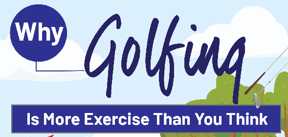 Why golfing is more exercise than you think? - Infograph