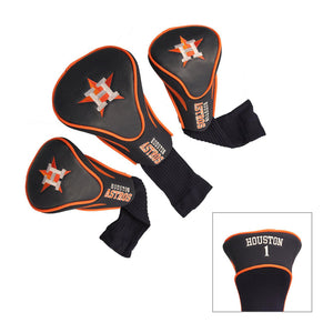 Houston Astros Golf Head Covers, 3 Pack
