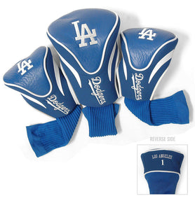 Los Angeles Dodgers Golf Head Covers, 3 Pack