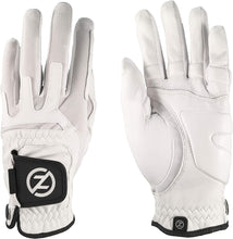 Load image into Gallery viewer, Zero Friction Natural Fit Paddied Golf Gloves Pack of 6
