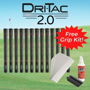 Winn Dri Tac Black Golf Grips,  13  Pack