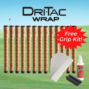 Winn Dri Tac Wrap Golf Grips, All Sizes within Free Grip Kit 13 Pack