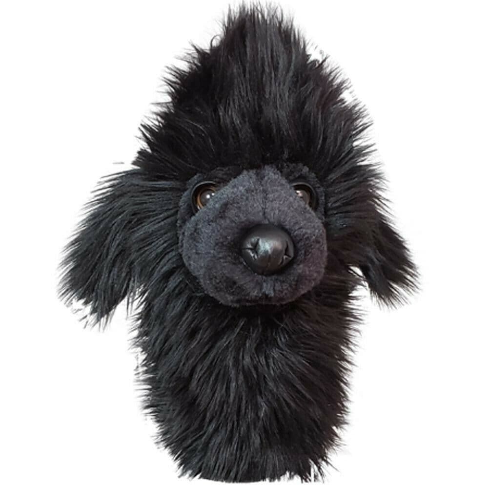 Daphnes Black Poodle Hybrid Utility Golf Headcover