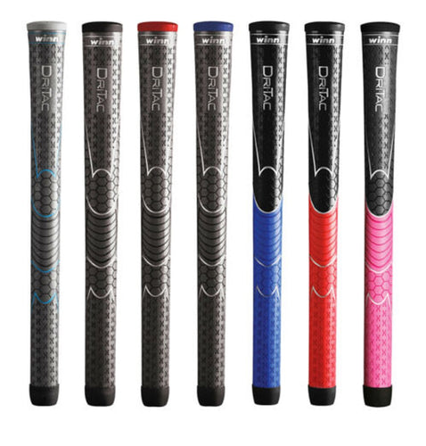 Winn Dri Tac Golf Grips, All Sizes and Colors Available