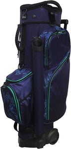 RJ Sports Carter 14 Way Divider Top Transport Golf Cart Bag with Wheels/Handle   Palm Breeze